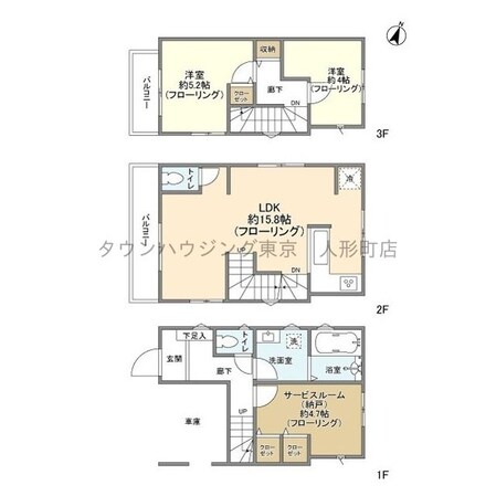 Ｋｏｌｅｔ柴又＃０４の物件間取画像